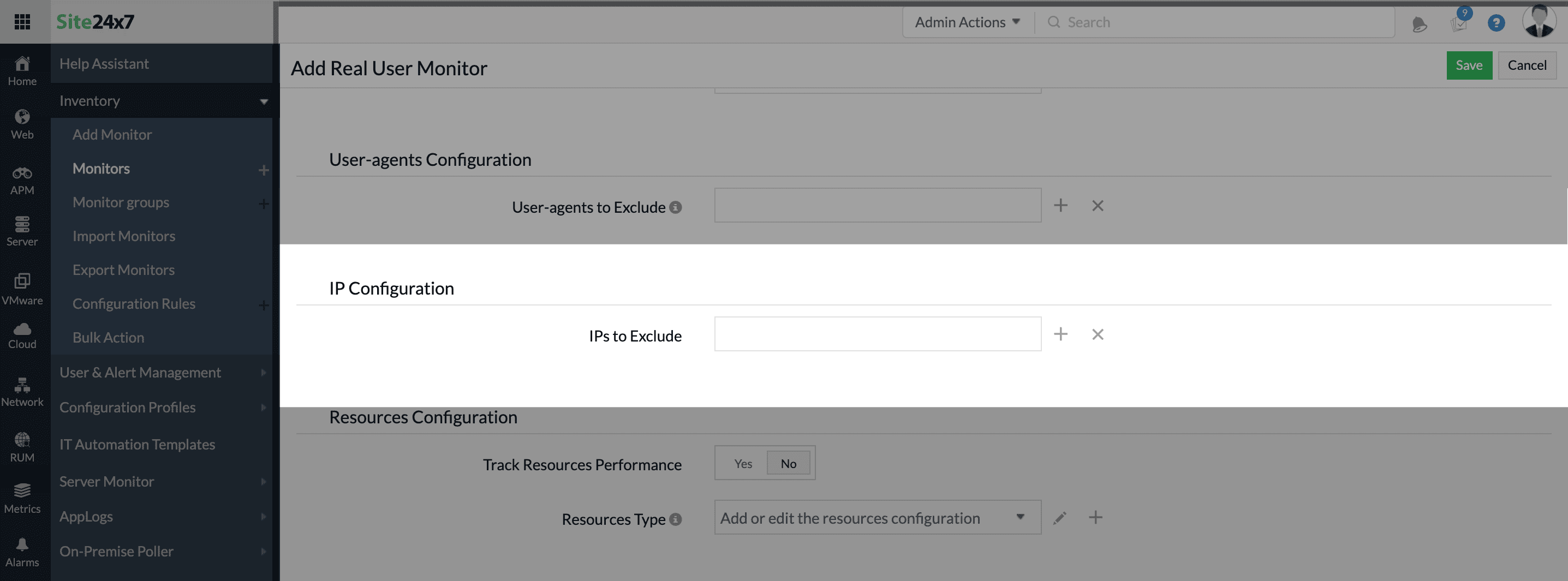 IP configuration