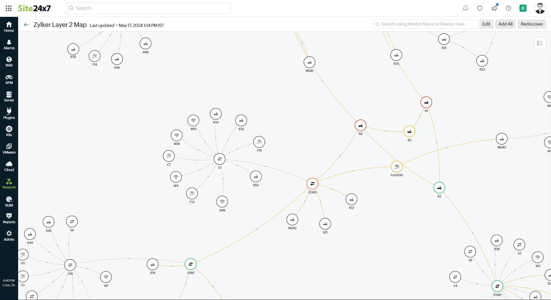 Layer 2 maps