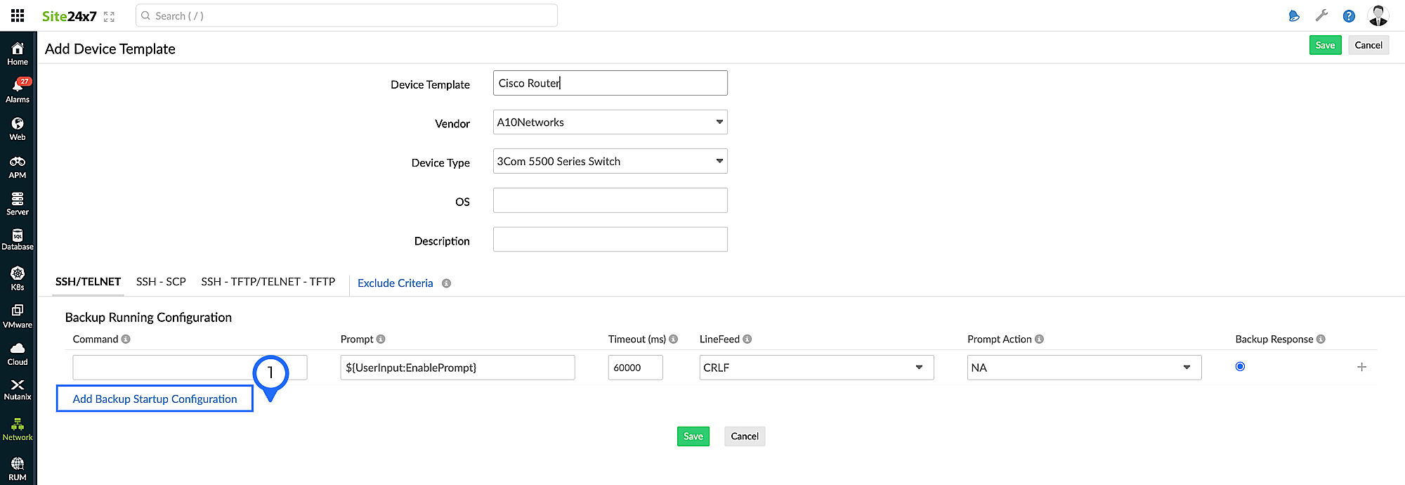 Adding NCM Device Templates