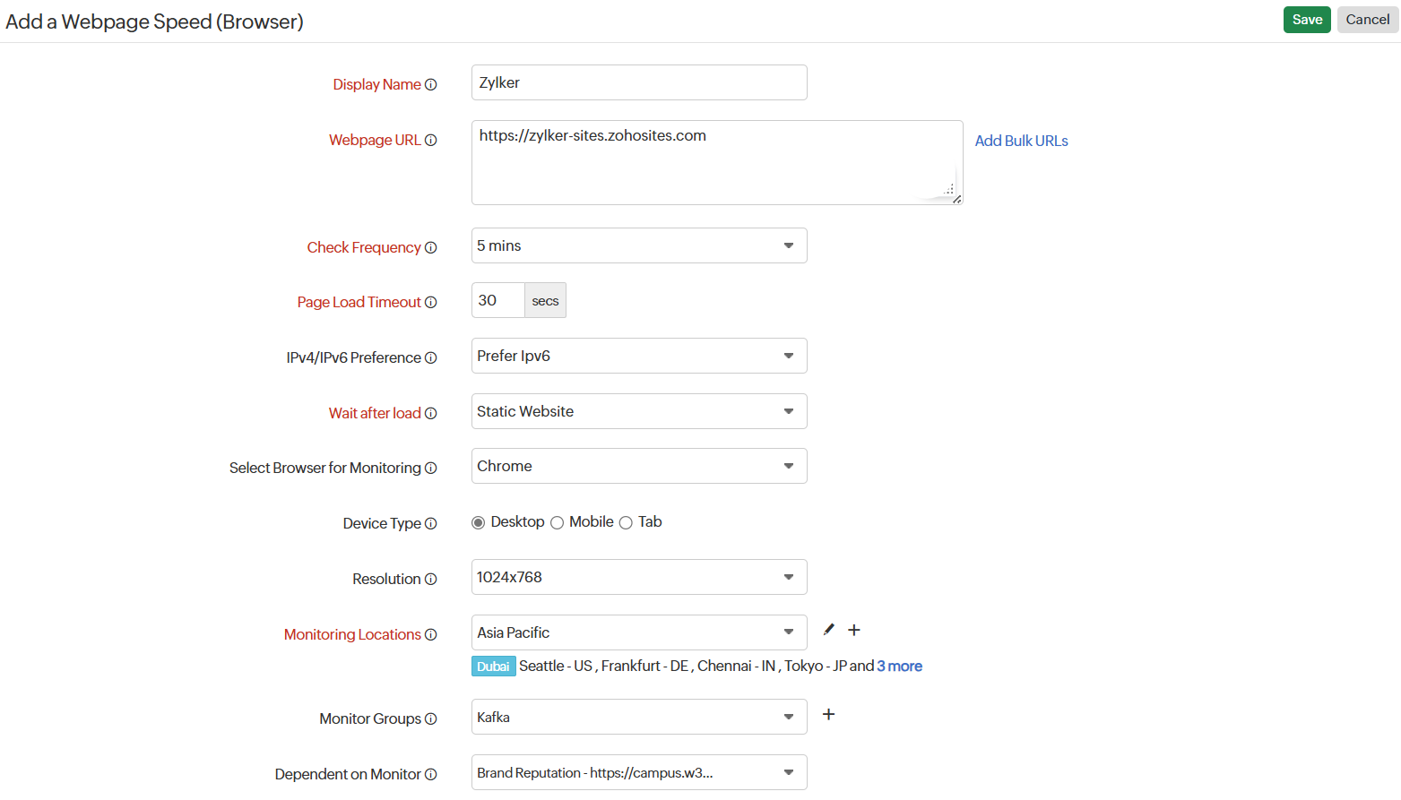 Learn how to add a wps monitor